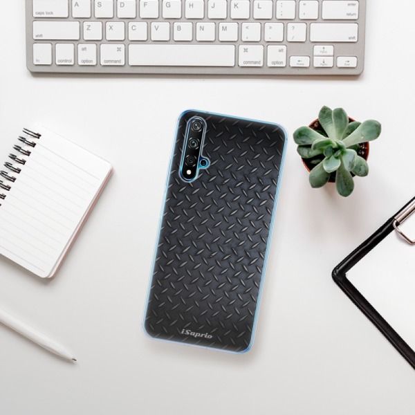 Silikonové pouzdro iSaprio - Huawei Nova 5T / Honor 20 - Metal 01