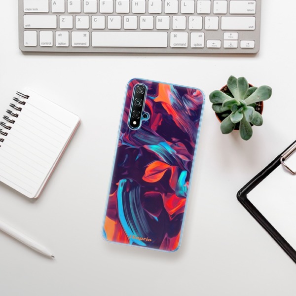Silikonové pouzdro iSaprio - Huawei Nova 5T / Honor 20 - Color Marble 19