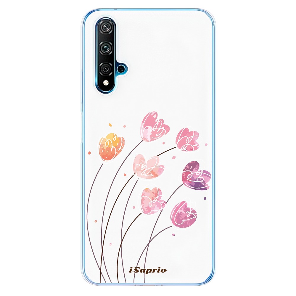 Odolné silikonové pouzdro iSaprio - Flowers 14 na mobil Huawei Nova 5T / Honor 20 (Odolný silikonový kryt, obal, pouzdro iSaprio - Flowers 14 na mobilní telefon Huawei Nova 5T / Honor 20)