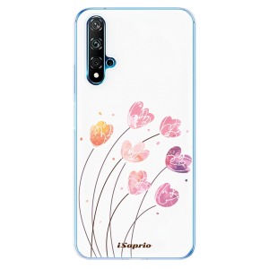 Silikonové pouzdro iSaprio - Huawei Nova 5T / Honor 20 - Flowers 14