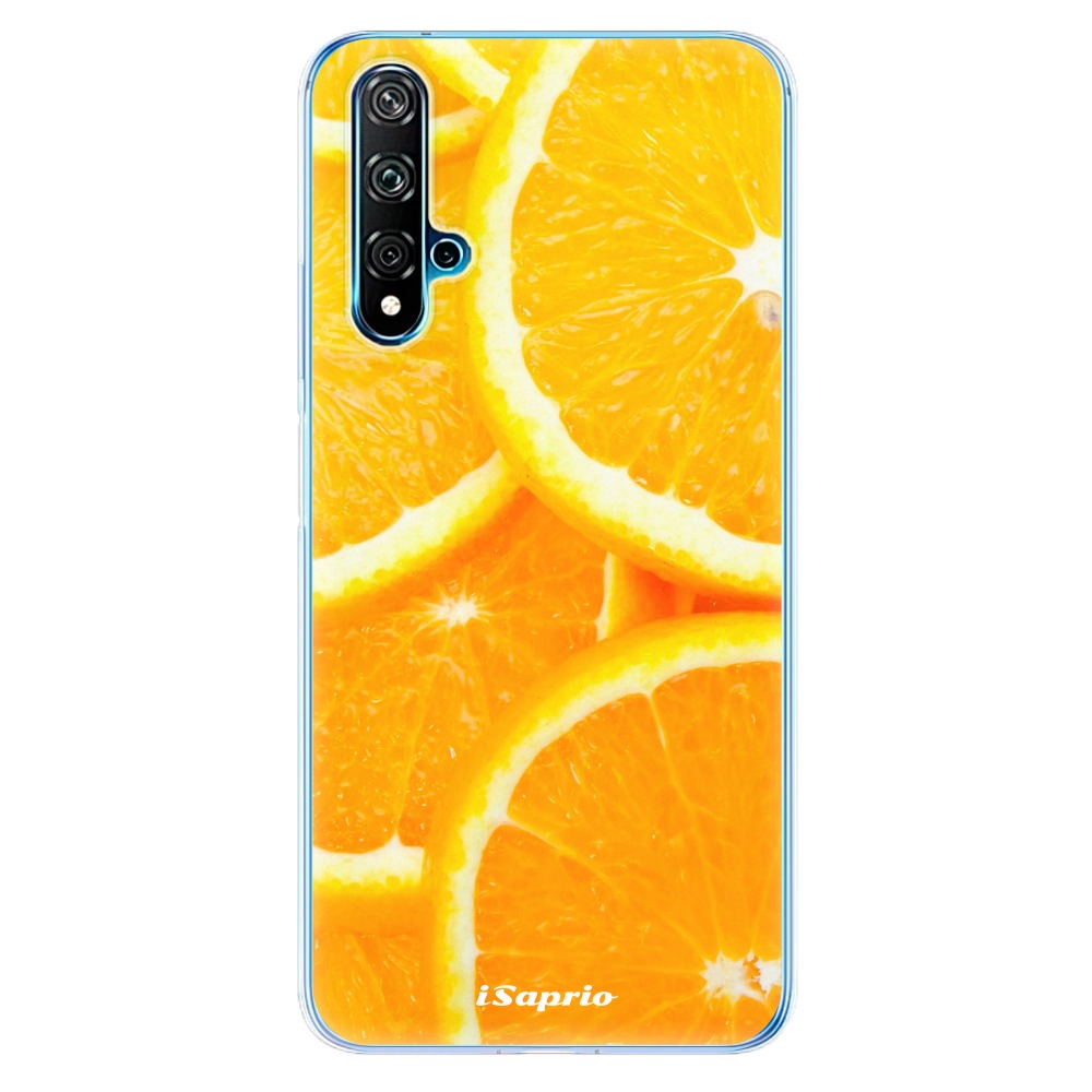 Odolné silikonové pouzdro iSaprio - Orange 10 - Huawei Nova 5T