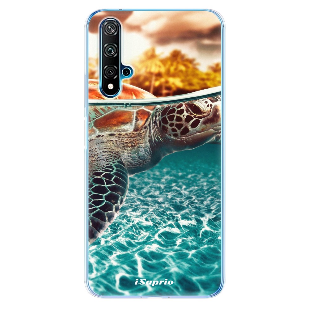 Odolné silikonové pouzdro iSaprio - Turtle 01 - Huawei Nova 5T