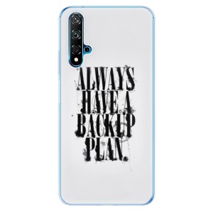 Odolné silikonové pouzdro iSaprio - Backup Plan na mobil Huawei Nova 5T / Honor 20