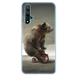 Odolné silikonové pouzdro iSaprio - Bear 01 na mobil Huawei Nova 5T / Honor 20
