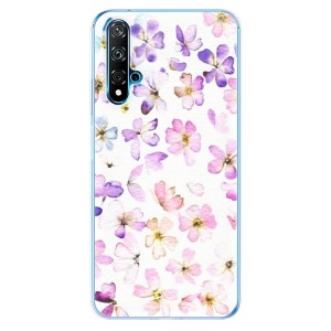 Silikonové pouzdro iSaprio - Huawei Nova 5T / Honor 20 - Wildflowers