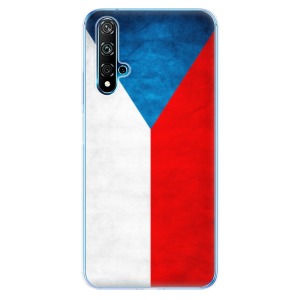Odolné silikonové pouzdro iSaprio - Czech Flag na mobil Huawei Nova 5T / Honor 20