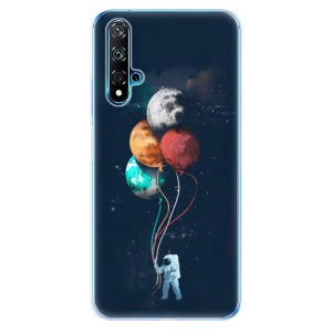 Odolné silikonové pouzdro iSaprio - Balloons 02 na mobil Huawei Nova 5T / Honor 20