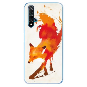 Silikonové pouzdro iSaprio - Huawei Nova 5T / Honor 20 - Fast Fox