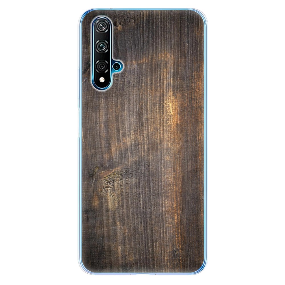 Odolné silikonové pouzdro iSaprio - Old Wood - Huawei Nova 5T