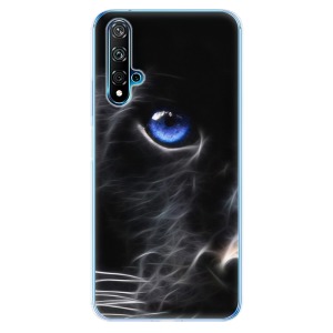Odolné silikonové pouzdro iSaprio - Black Puma na mobil Huawei Nova 5T / Honor 20