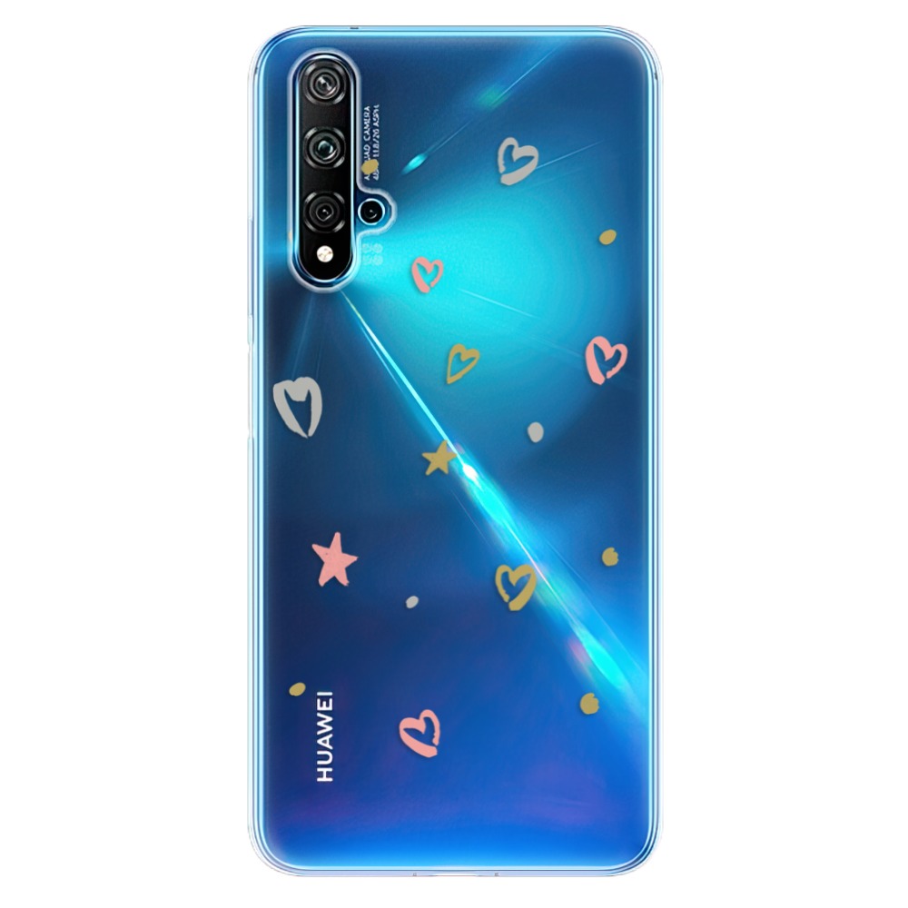 Odolné silikonové pouzdro iSaprio - Lovely Pattern na mobil Huawei Nova 5T / Honor 20 (Odolný silikonový kryt, obal, pouzdro iSaprio - Lovely Pattern na mobilní telefon Huawei Nova 5T / Honor 20)