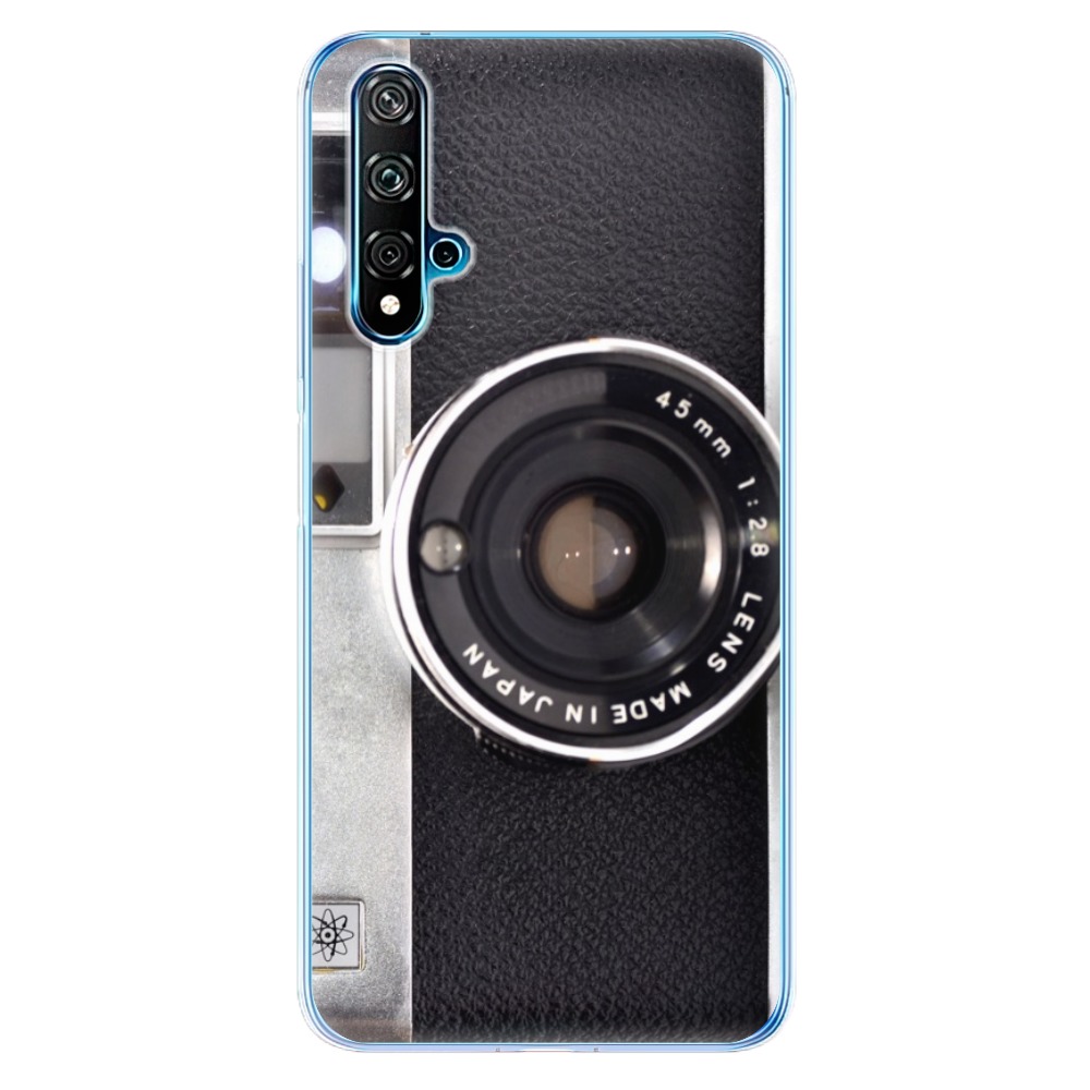 Odolné silikonové pouzdro iSaprio - Vintage Camera 01 - Huawei Nova 5T