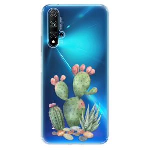 Odolné silikonové pouzdro iSaprio - Cacti 01 na mobil Huawei Nova 5T / Honor 20