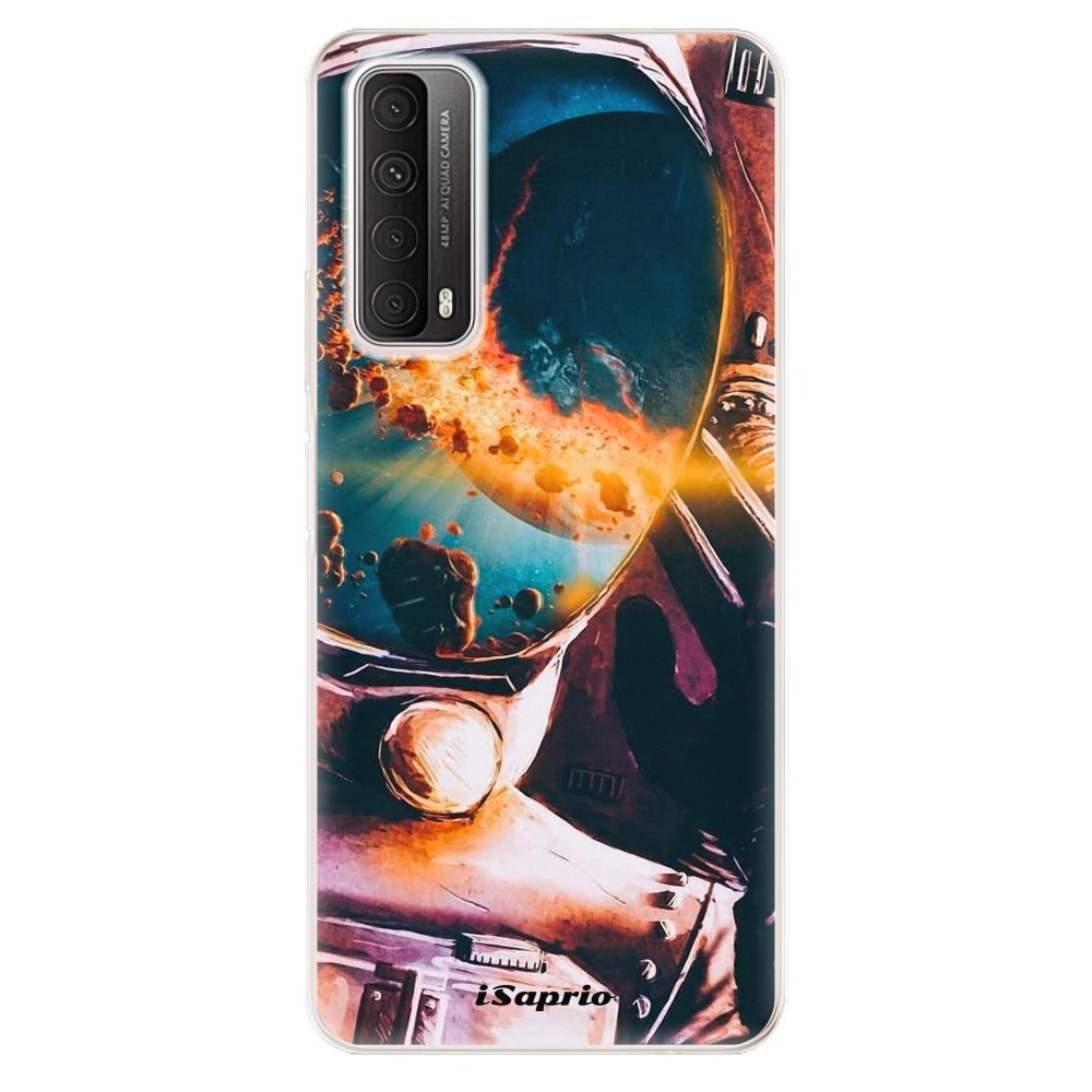Odolné silikonové pouzdro iSaprio - Astronaut 01 na mobil Huawei P Smart 2021 (Odolný silikonový kryt, obal, pouzdro iSaprio - Astronaut 01 na mobilní telefon Huawei P Smart (2021))