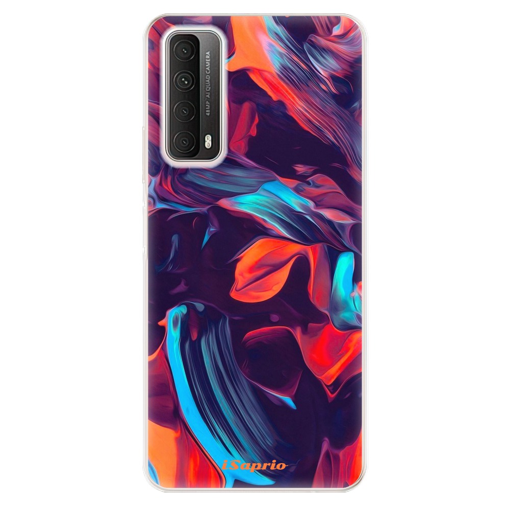 Odolné silikonové pouzdro iSaprio - Color Marble 19 na mobil Huawei P Smart 2021 (Odolný silikonový kryt, obal, pouzdro iSaprio - Color Marble 19 na mobilní telefon Huawei P Smart (2021))