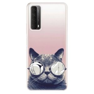 Odolné silikonové pouzdro iSaprio - Crazy Cat 01 na mobil Huawei P Smart 2021