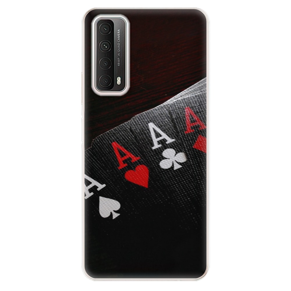 Odolné silikonové pouzdro iSaprio - Poker na mobil Huawei P Smart 2021 (Odolný silikonový kryt, obal, pouzdro iSaprio - Poker na mobilní telefon Huawei P Smart (2021))
