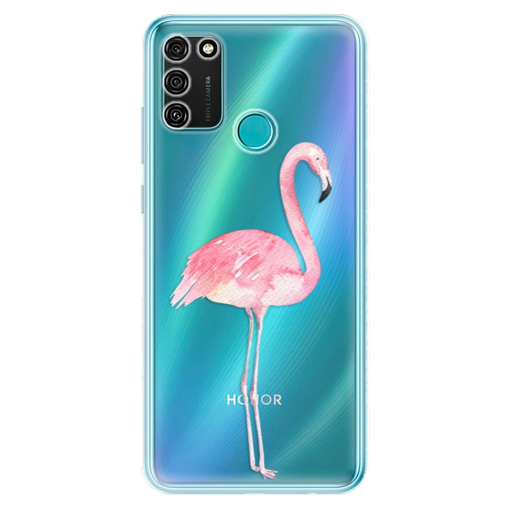 Odolné silikonové pouzdro iSaprio - Flamingo 01 - Honor 9A