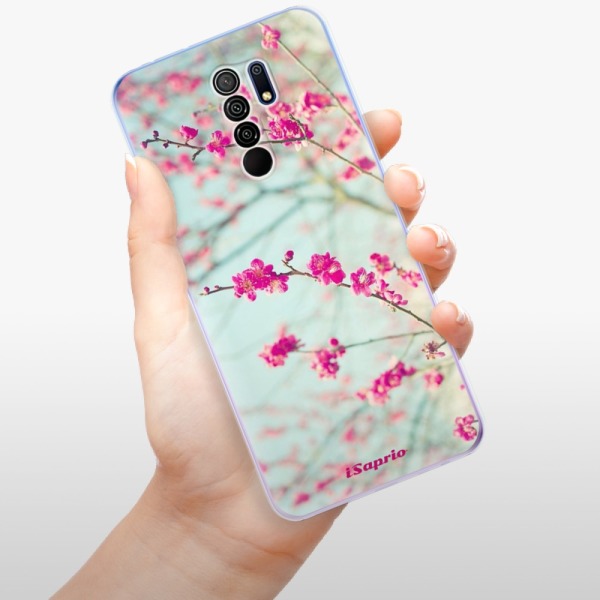 Silikonové pouzdro iSaprio - Xiaomi Redmi 9 - Blossom 01