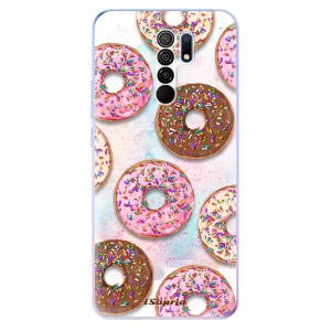 Silikonové pouzdro iSaprio - Xiaomi Redmi 9 - Donuts 11