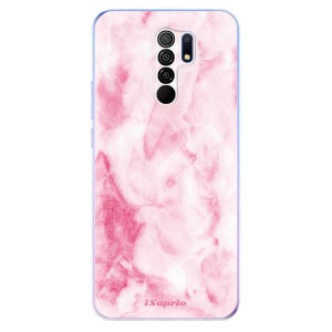 Silikonové pouzdro iSaprio - Xiaomi Redmi 9 - RoseMarble 16