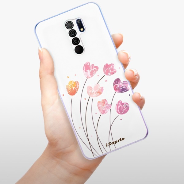Silikonové pouzdro iSaprio - Xiaomi Redmi 9 - Flowers 14