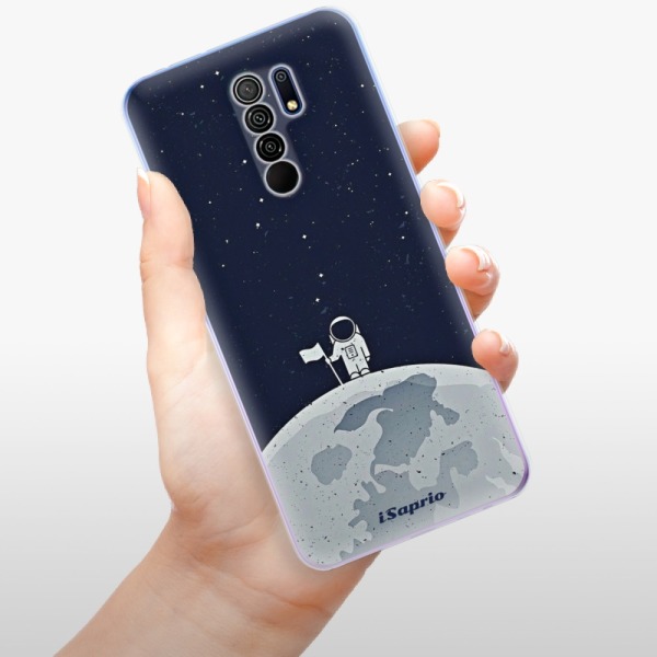 Silikonové pouzdro iSaprio - Xiaomi Redmi 9 - On The Moon 10