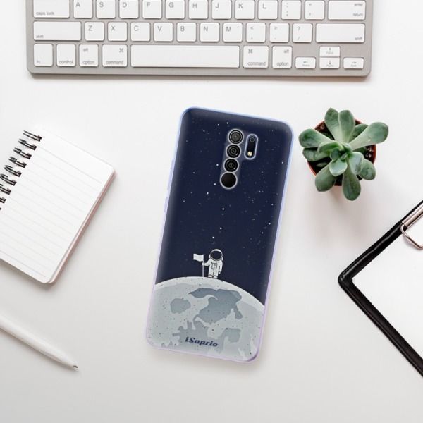 Silikonové pouzdro iSaprio - Xiaomi Redmi 9 - On The Moon 10