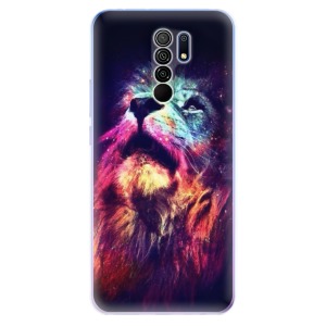 Silikonové pouzdro iSaprio - Xiaomi Redmi 9 - Lion in Colors