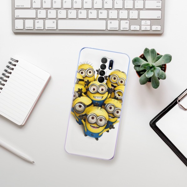Silikonové pouzdro iSaprio - Xiaomi Redmi 9 - Mimons 01