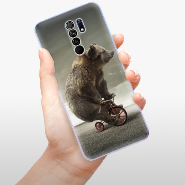 Silikonové pouzdro iSaprio - Xiaomi Redmi 9 - Bear 01