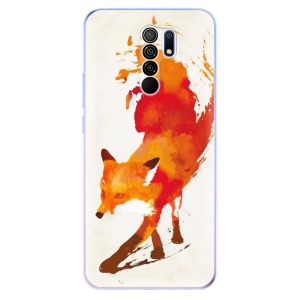 Silikonové pouzdro iSaprio - Xiaomi Redmi 9 - Fast Fox