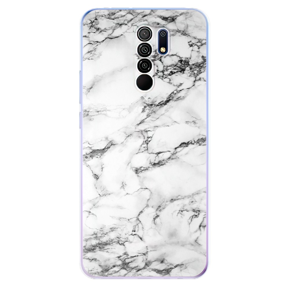 Odolné silikonové pouzdro iSaprio - White Marble 01 na mobil Xiaomi Redmi 9 (Odolný silikonový kryt, obal, pouzdro iSaprio - White Marble 01 na mobilní telefon Xiaomi Redmi 9)