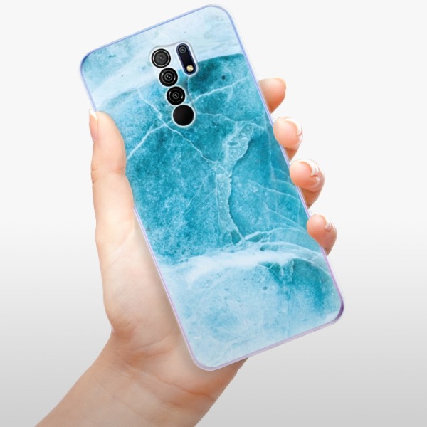 Silikonové pouzdro iSaprio - Xiaomi Redmi 9 - Blue Marble
