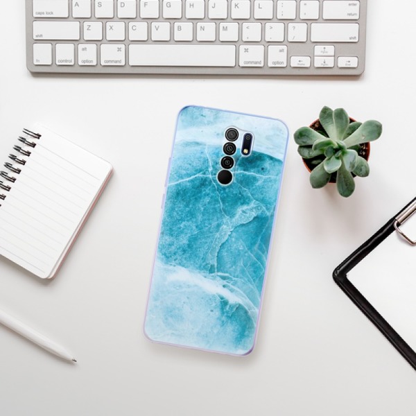 Silikonové pouzdro iSaprio - Xiaomi Redmi 9 - Blue Marble