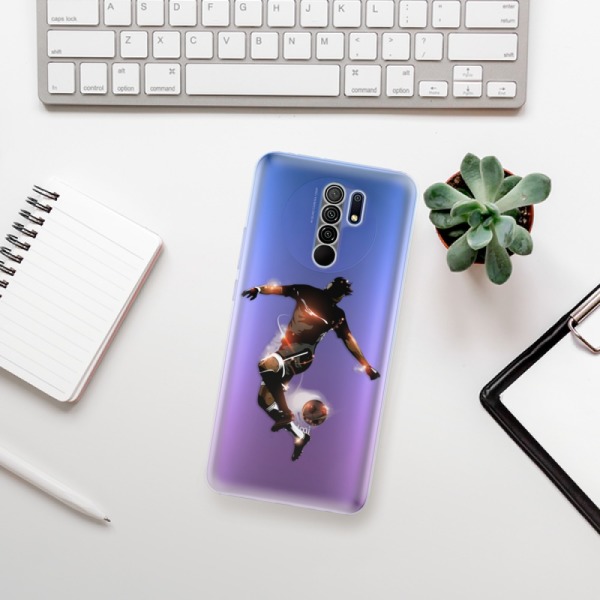 Silikonové pouzdro iSaprio - Xiaomi Redmi 9 - Fotball 01