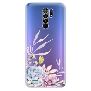 Silikonové pouzdro iSaprio - Xiaomi Redmi 9 - Succulent 01