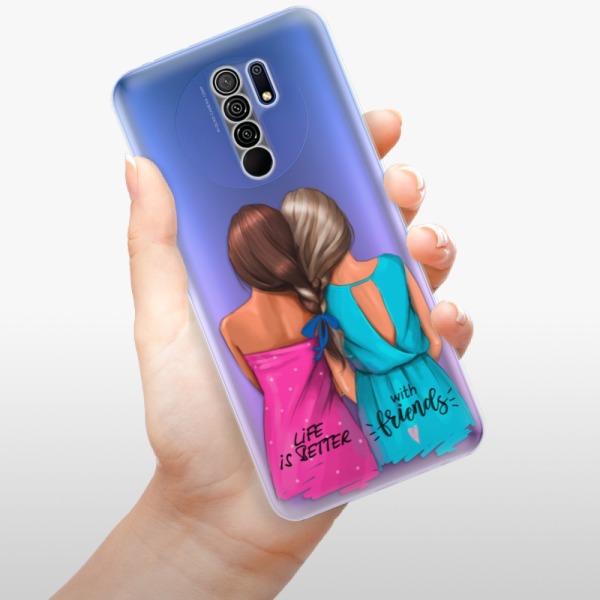 Silikonové pouzdro iSaprio - Xiaomi Redmi 9 - Best Friends