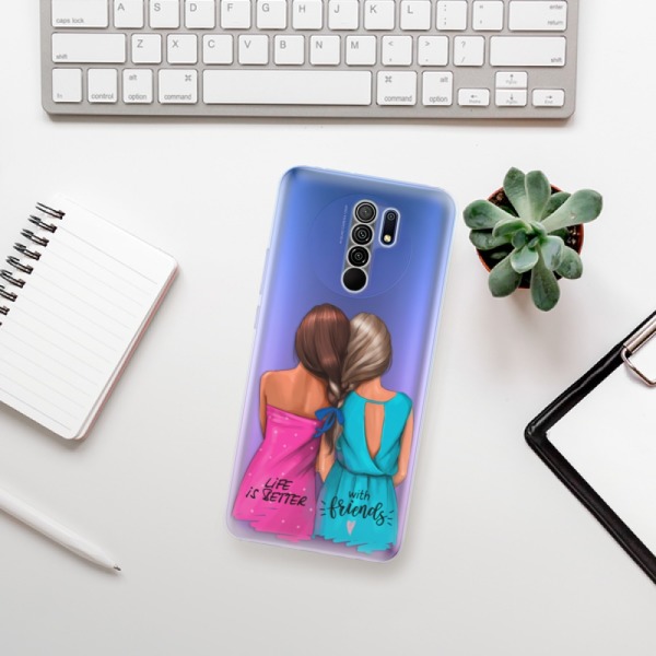 Silikonové pouzdro iSaprio - Xiaomi Redmi 9 - Best Friends
