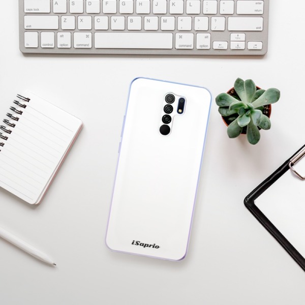 Silikonové pouzdro iSaprio - Xiaomi Redmi 9 - 4Pure bílé
