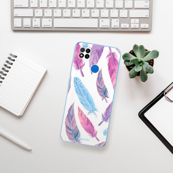 Silikonové pouzdro iSaprio - Xiaomi Redmi 9C - Feather Pattern 10 -VÝPRODEJ
