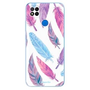 Silikonové pouzdro iSaprio - Xiaomi Redmi 9C - Feather Pattern 10 -VÝPRODEJ