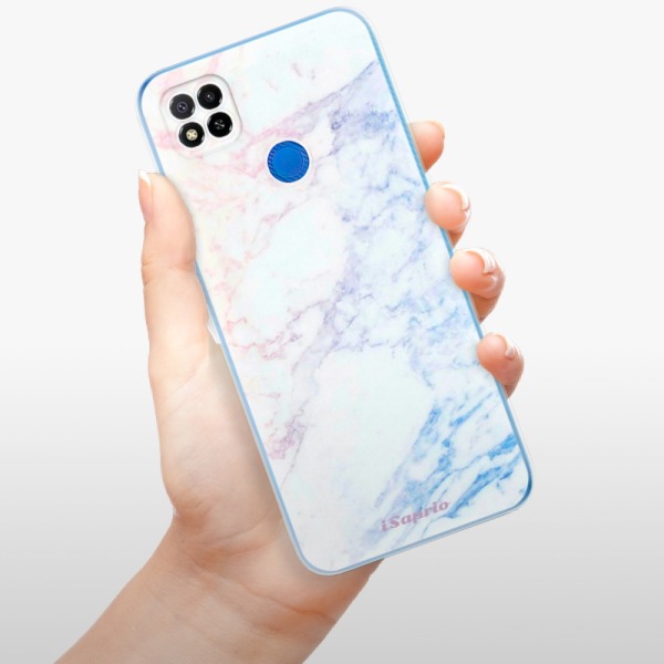 Silikonové pouzdro iSaprio - Xiaomi Redmi 9C - Raibow Marble 10