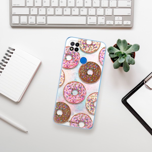 Silikonové pouzdro iSaprio - Xiaomi Redmi 9C - Donuts 11