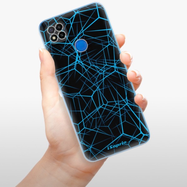 Silikonové pouzdro iSaprio - Xiaomi Redmi 9C - Abstract Outlines 12