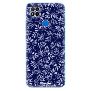 Silikonové pouzdro iSaprio - Xiaomi Redmi 9C - Blue Leaves 05