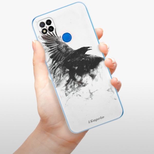 Silikonové pouzdro iSaprio - Xiaomi Redmi 9C - Dark Bird 01
