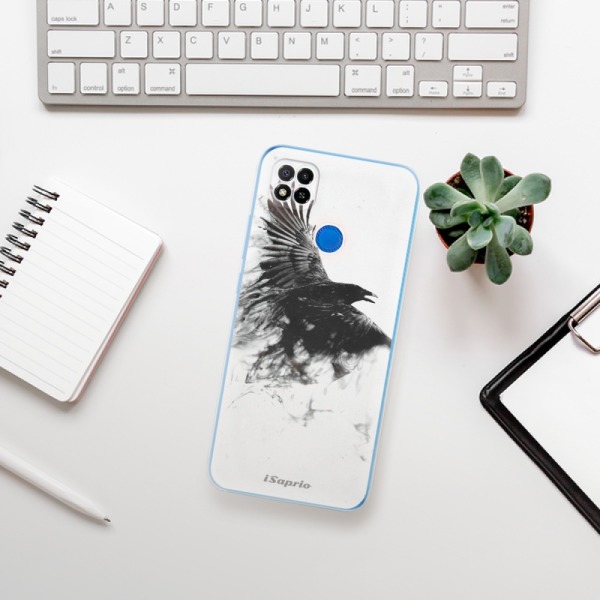 Silikonové pouzdro iSaprio - Xiaomi Redmi 9C - Dark Bird 01