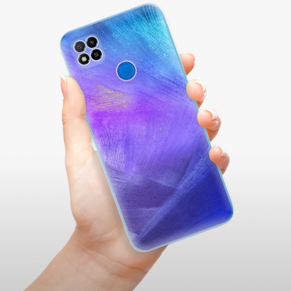 Silikonové pouzdro iSaprio - Xiaomi Redmi 9C - Purple Feathers