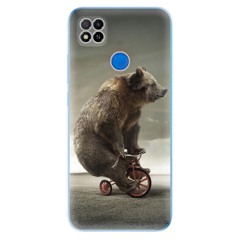 Odolné silikonové pouzdro iSaprio - Bear 01 na mobil Xiaomi Redmi 9C (Odolný silikonový kryt, obal, pouzdro iSaprio - Bear 01 na mobilní telefon Xiaomi Redmi 9C)
